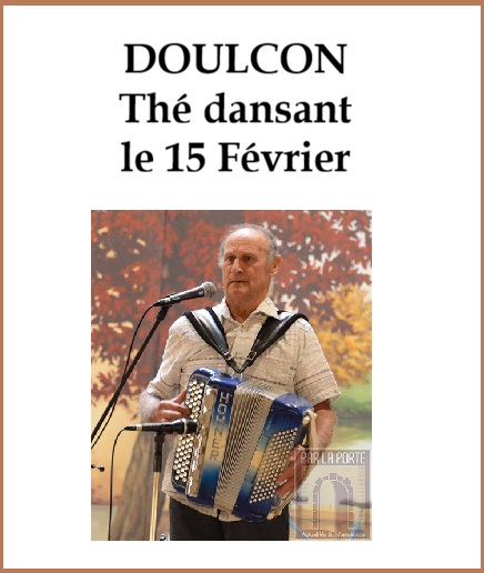 Thé dansant à Doulcon le 15 février, avec l'orchestre Dany Daniel